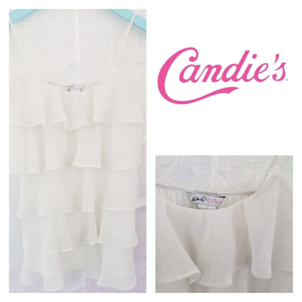 Britney by Candie's Ruffle Layers Tank Top